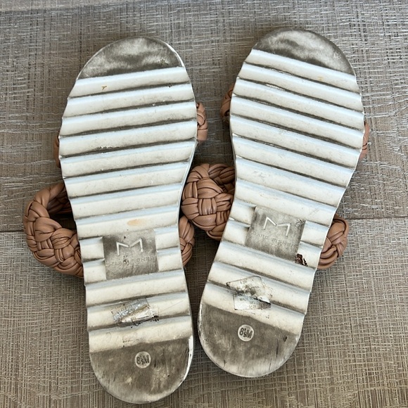 Marc Fisher Jaimee Espadrille Slide Sandal Tan - Picture 5 of 6